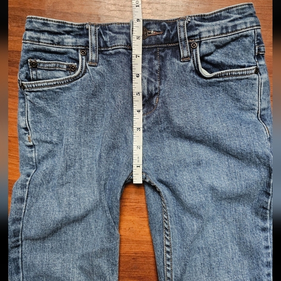 Free People Womens Flare Jeans Blue Size 24 - Picture 6 of 12